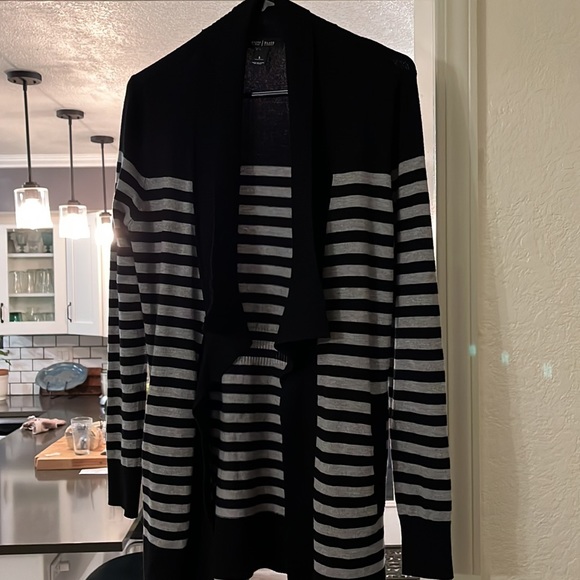 White House Black Market Sweaters - White House/Black Market Sweater in Black and Gray